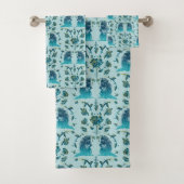 Roses In a Rough Patch Aqua (En situation)