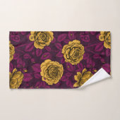 Roses jaunes (Serviette à main)