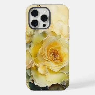 Roses jaunes à l'aquarelle
