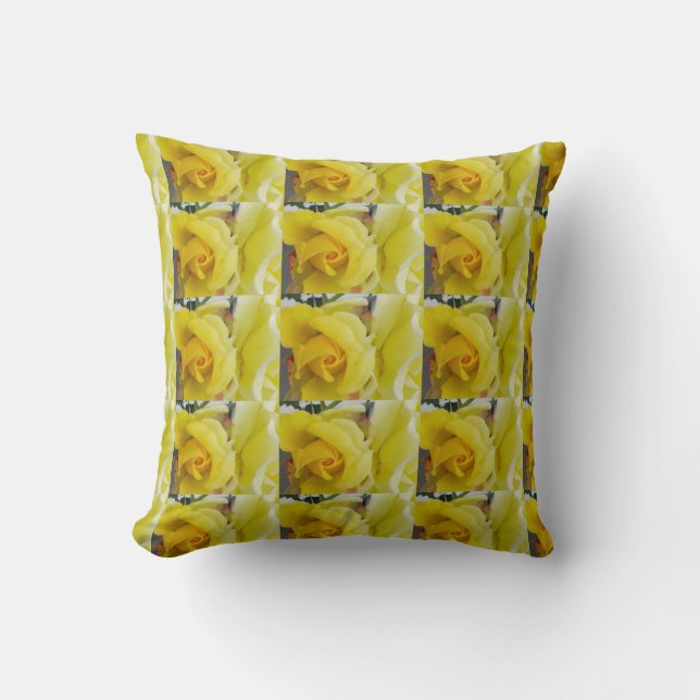 Roses Jaunes coussins (Recto)