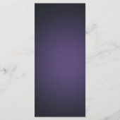 Roses Jaunes Violets Violets violets Gold Menu (Dos)