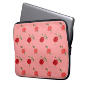 Roses Laptop Sleeve (Voorkant Links)