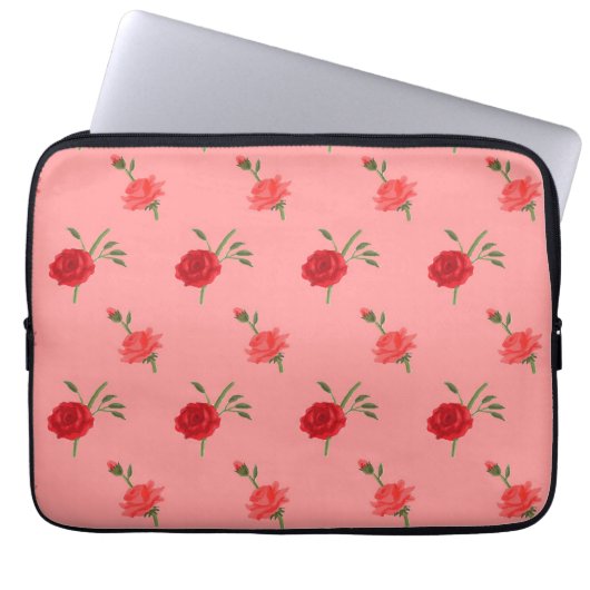 Roses Laptop Sleeve (Voorkant)