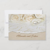 Roses Mariages souples RSVP (Devant)