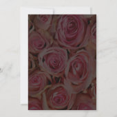 Roses Overlay Weddenschap Kaart (Achterkant)