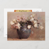 Roses pâles - Carte postale (Devant / Derrière)