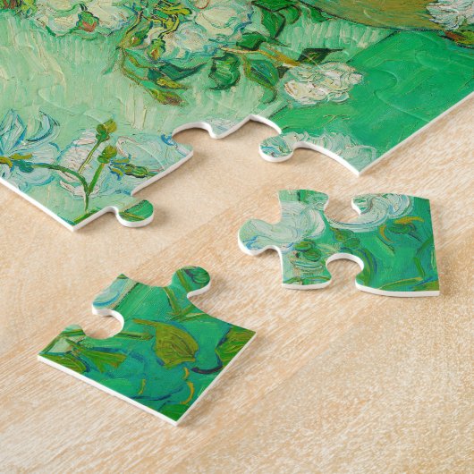 Roses par Vincent van Gogh Puzzle (Côté)