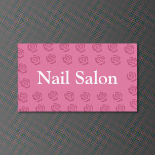 Roses Patroon - Nagelstudio Visitekaartje
