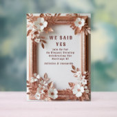 💍 Roses pêche Rose Gold Décoration de mariage de (Neutre)