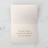 Roses peints Bonne carte de fête des mères (Intérieur)