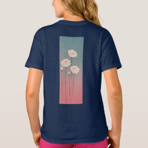 Roses, personalized t-shirt