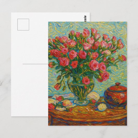 Roses Postkaart (Voorkant / Achterkant)