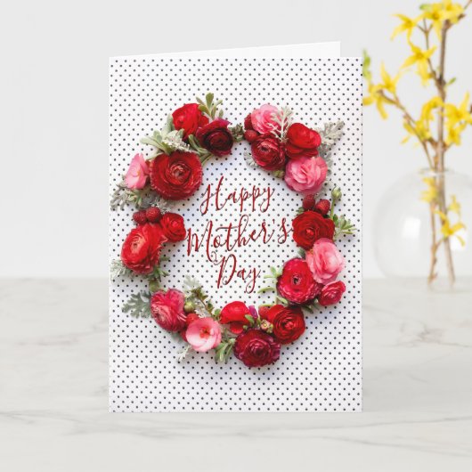 Roses pour la carte de fête de la mère (Fleur jaune)