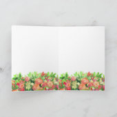Roses pour maman, carte plat (Intérieur)