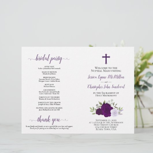 Roses pourpres do-it-yourself Plier Programme de m (Debout devant)