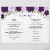 Roses pourpres do-it-yourself Plier Programme de m (Dos)