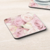 Roses réglés de dessous de verre (Côté gauche)