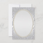 Roses romantiques et Merci de diamants (Dos)