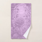 Roses rose poussiéreuses 2 (Serviette à main)
