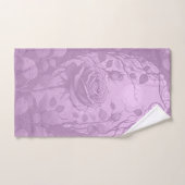 Roses rose poussiéreuses 2 (Serviette à main)