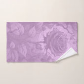 Roses rose poussiéreuses 3 (Serviette à main)