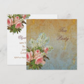 Roses Rosebuds Kaart (Voorkant / Achterkant)