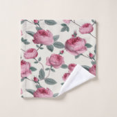 Roses roses (Gant de toilette)