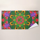 Roses roses (Serviette de bain)