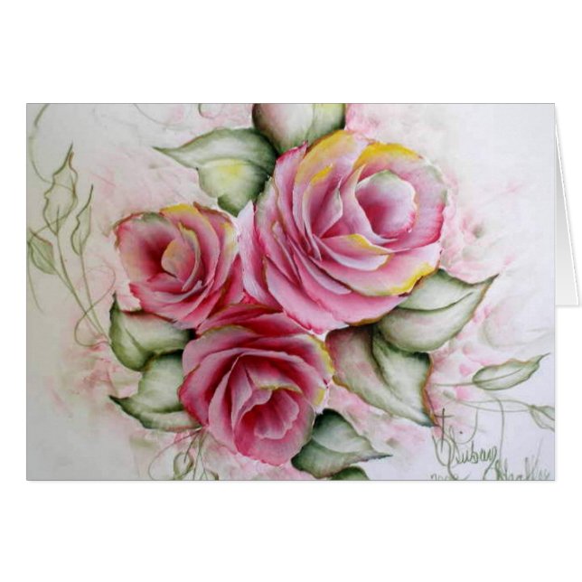 Roses roses (Devant Horizontal)
