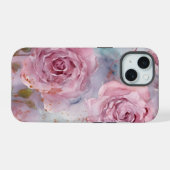 Roses roses et bleues  (Verso Horizontal)