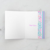 Roses roses Juin Carte d'anniversaire pour une tan (Intérieur)