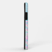Roses roses, Papillons, En vichy : Coque iPhone 5/ (Dos/Droite)