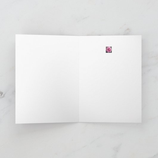 Roses roses pour vous - Merci (Intérieur)