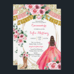Roses roses rose Invitation - Fille mexicaine blan<br><div class="desc">Invitation Roses Roses Roses Roses - Fille Mexicaine Blanche 15 Invitation Anniversaire Mis Quince Anos,  15e Anniversaire, </div>