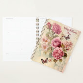 Roses roses rose Junk Style de journal Illustratio (Devant avec enveloppe)