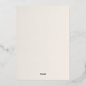 Roses roses rose vif Aquarelle Mariage Invitations (Verso)