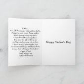 Roses roses roses carte de la Fête des mères avec (Intérieur)