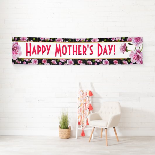 Roses roses roses chics modernes | Bannière de la  (En situation)