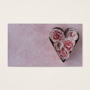 roses roses roses dans un cutter en forme de coeur