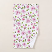 Roses roses roses florales Impression (Serviette à main)