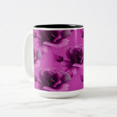 Roses roses roses Florales Motif café Mug (Devant gauche)