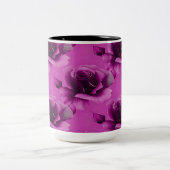 Roses roses roses Florales Motif café Mug (Centre)