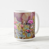 Roses roses roses Jardin Art Fleur Mug Cup (Devant droit)