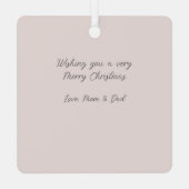 Roses roses roses Ornement de Noël Fille (Verso)