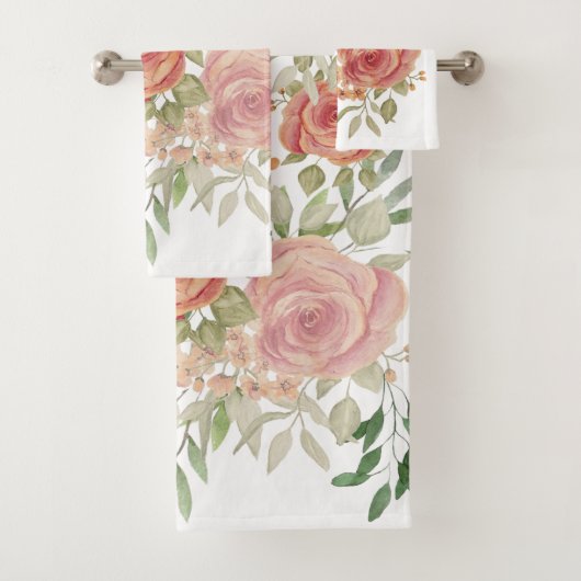Roses roses roses rose vif victorienne aquarelle (En situation)