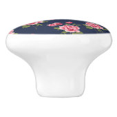 Roses Roses Roses Roses, Shabby Vintage, Bouton En (Côté)