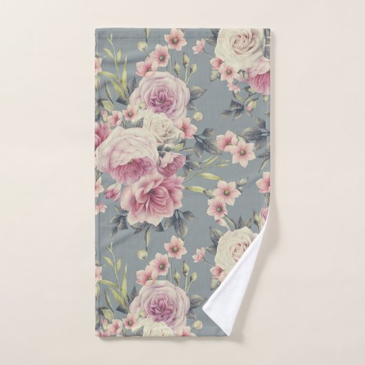 roses roses roses serviette de bain (Serviette à main)
