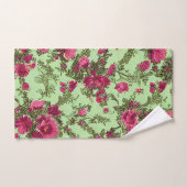 Roses roses victoriennes (Serviette à main)