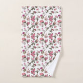 Roses roses vintage (Serviette à main)