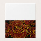 Roses rouge et or (Outside Unfolded)